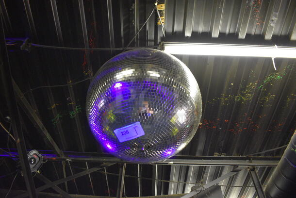 Disco Ball. BUYER MUST REMOVE. 16x16x16. (upstairs) - Image 2 of 3