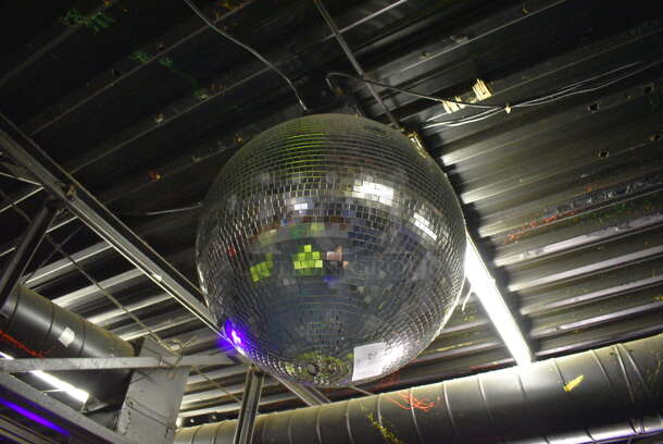 Disco Ball. BUYER MUST REMOVE. 16x16x16. (upstairs) - Image 3 of 3