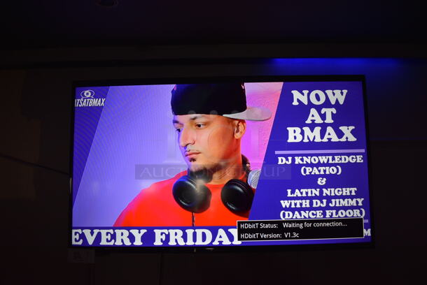 Insignia 50" Television w/ Mount. BUYER MUST REMOVE. Buyer Must Pick Up - We Will Not Ship This Item. Tested and Working! (bar) - Image 1 of 5