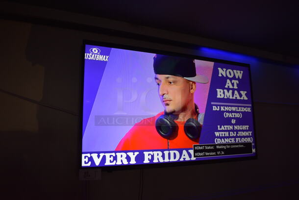 Insignia 50" Television w/ Mount. BUYER MUST REMOVE. Buyer Must Pick Up - We Will Not Ship This Item. Tested and Working! (bar) - Image 3 of 5