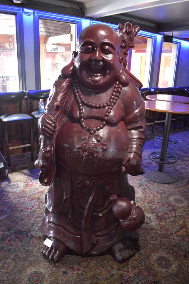 Buddha Statue. BUYER MUST REMOVE. 42x32x72 (bar) 