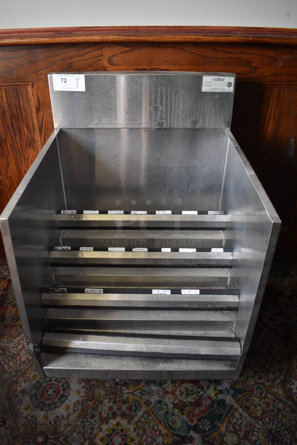 Krowne Stainless Steel Commercial Bottle Merchandiser. 23.5x24x35. (bar) - Image 1 of 5