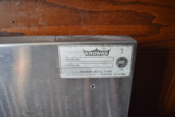 Krowne Stainless Steel Commercial Bottle Merchandiser. 23.5x24x35. (bar) - Image 3 of 5