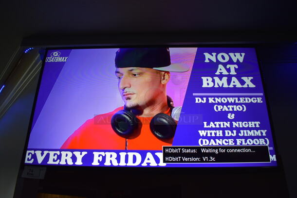 Insignia 50" Television w/ Mount. BUYER MUST REMOVE. Buyer Must Pick Up - We Will Not Ship This Item. Tested and Working! (bar) - Image 1 of 6