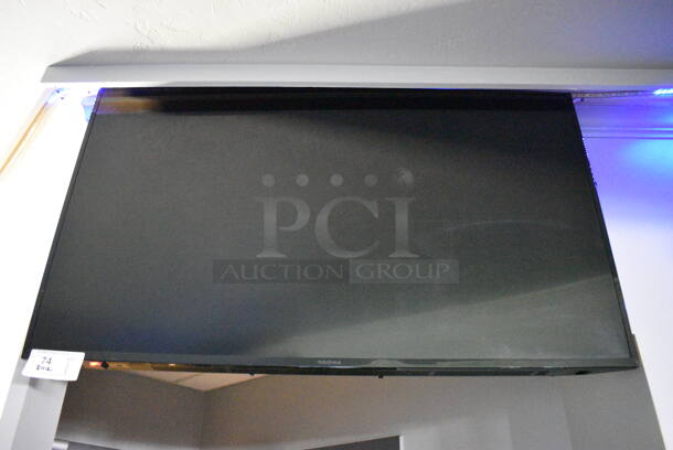 Insignia 50" Television w/ Mount. BUYER MUST REMOVE. Buyer Must Pick Up - We Will Not Ship This Item. Tested and Working! (bar) - Image 5 of 6