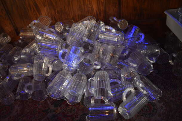 ALL ONE MONEY! Lot of Approximately 135 Clear Poly Pitchers. Includes 6x4x7. (bar) - Image 4 of 7
