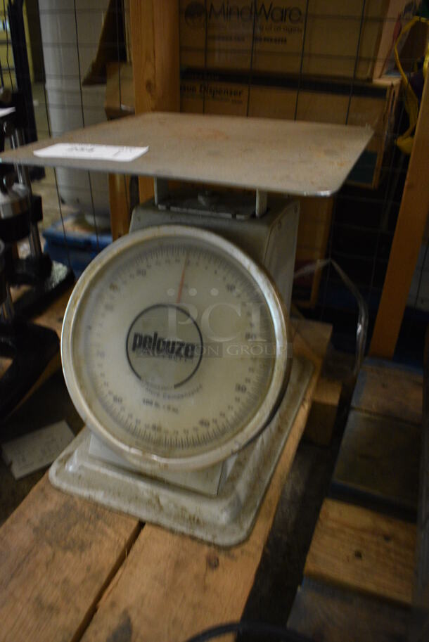 Pelouze Heavy Duty 100 Pound Capacity Food Portioning Scale. 13x13x14. (basement) - Image 2 of 4