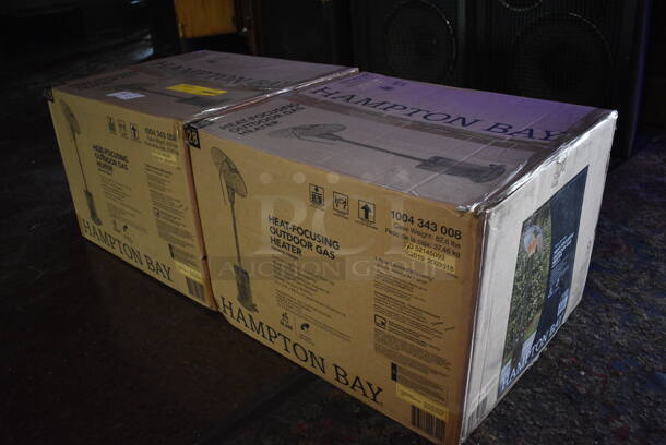 2 BRAND NEW IN BOX! Hampton Bay Outdoor Patio Gas Heater. 2 Times Your Bid! (bar) - Image 3 of 5