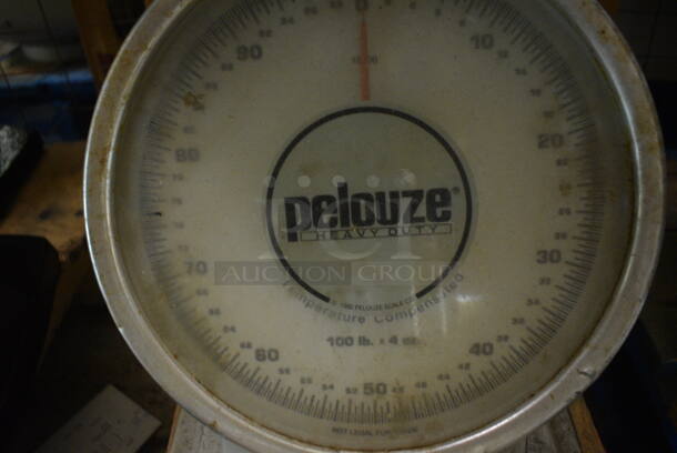 Pelouze Heavy Duty 100 Pound Capacity Food Portioning Scale. 13x13x14. (basement) - Image 4 of 4