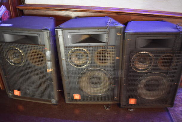 3 JBL Model SR4735 Professional Series Speakers. Goes GREAT w/ Lot 208! 36x24x18. 3 Times Your Bid! (bar)