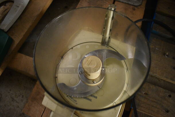 Cuisinart Metal Countertop Food Processor w/ S Blade. 7x10x14. (basement) - Image 4 of 5