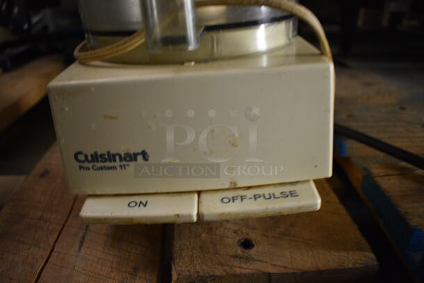 Cuisinart Metal Countertop Food Processor w/ S Blade. 7x10x14. (basement) - Image 5 of 5