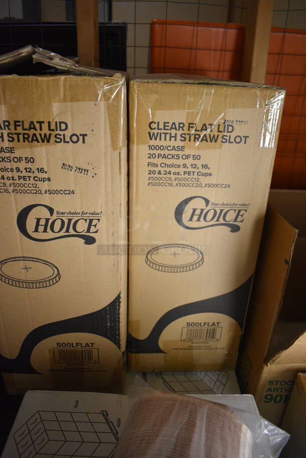 PALLET LOT of Metal CO2 Tank and Paper Products Including Lids and Containers. BUYER MUST REMOVE. (basement) - Image 3 of 6