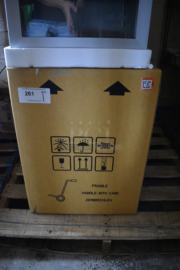 BRAND NEW IN BOX! Red Bull Model Medium Metal Commercial Countertop Mini Cooler Merchandiser. 110-120 Volts, 1 Phase. 16x16x24. (basement) - Image 6 of 6