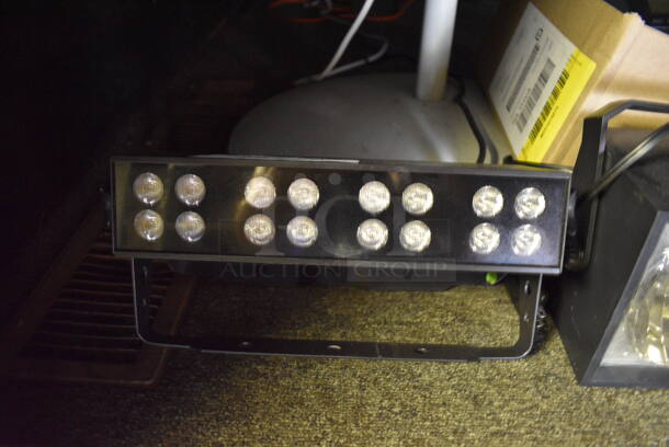 ALL ONE MONEY! Lot of Poly Fan, 2 Lights, Yealink Corded Telephone. (bar) - Image 3 of 8