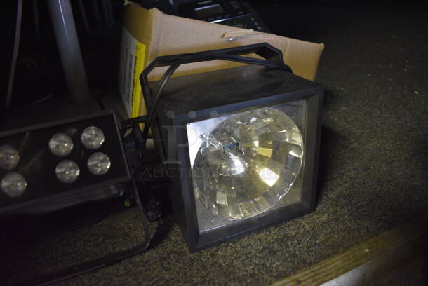 ALL ONE MONEY! Lot of Poly Fan, 2 Lights, Yealink Corded Telephone. (bar) - Image 4 of 8