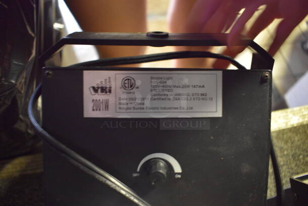 ALL ONE MONEY! Lot of Poly Fan, 2 Lights, Yealink Corded Telephone. (bar) - Image 7 of 8