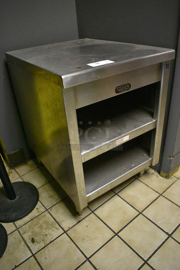 Sterling Stainless Steel Counter w/ 2 Under Shelves. 24x31x35. (bar) - Image 3 of 4