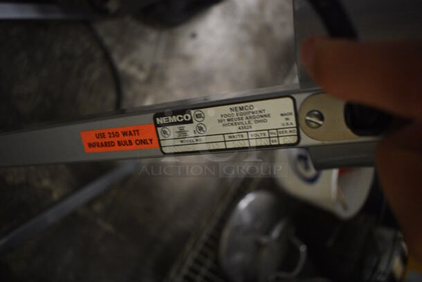 Nemco Model 6000A-2 215 Metal Commercial Countertop 2 Head Warming Lamp. 120 Volts, 1 Phase. 14x18x27. (basement) - Image 4 of 4