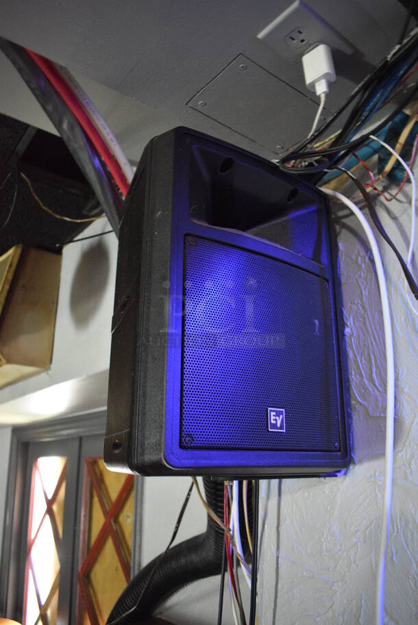 2 EV Model SX80 Wall Mount Speakers. BUYER MUST REMOVE. 12x16x9. 2 Times Your Bid! (bar) - Image 3 of 6