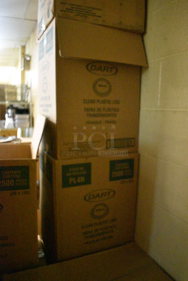 PALLET LOT of Various Paper Products Including Beverage Stirrers, Lids and Foam Plates. BUYER MUST REMOVE. (basement) - Image 6 of 7