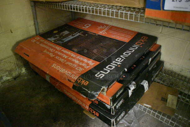 ALL ONE MONEY! Lot of Metal 2 Tier Shelving Unit w/ Contents Including Chafing Dish Fuel and Poly Pitchers. BUYER MUST DISMANTLE. PCI CANNOT DISMANTLE FOR SHIPPING. PLEASE CONSIDER FREIGHT CHARGES. 54x18x35. BUYER MUST REMOVE. (basement) - Image 2 of 5