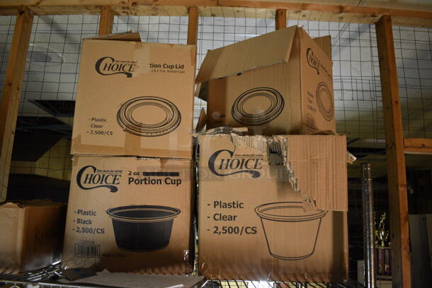 ALL ONE MONEY! Lot of Metal 4 Tier Wire Shelving Unit w/ Contents Including Paper Products, Basket and Seasoning Shakers. BUYER MUST DISMANTLE. PCI CANNOT DISMANTLE FOR SHIPPING. PLEASE CONSIDER FREIGHT CHARGES. 60x24x75. BUYER MUST REMOVE. (basement) - Image 2 of 7