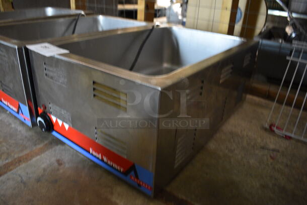 Adcraft Model FW-1200W Stainless Steel Commercial Countertop Food Warmer. 120 Volts, 1 Phase. 14.5x22.5x9. (basement) - Image 2 of 4