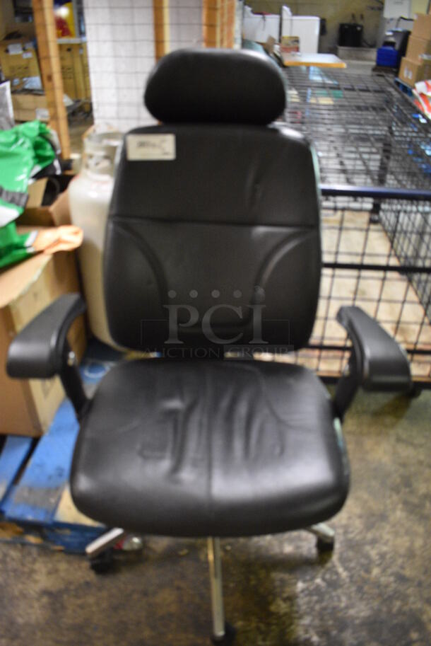 PALLET LOT of Various Items Including Chair, Inflatable and Metal Tank. BUYER MUST REMOVE. (basement) - Image 6 of 6