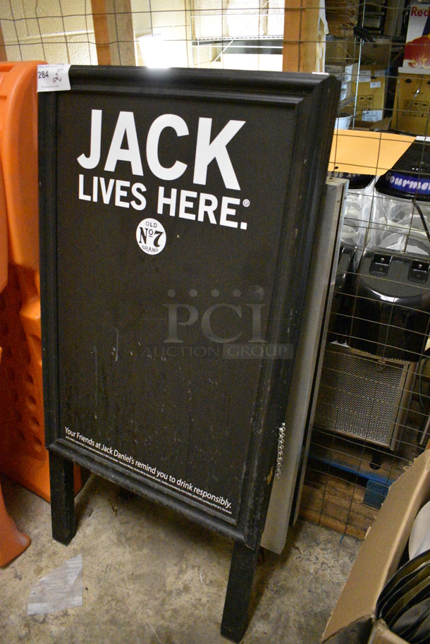 2 A Frame Sidewalk Signs. 24x3x48, 24x3x41. 2 Times Your Bid! (basement) - Image 2 of 3