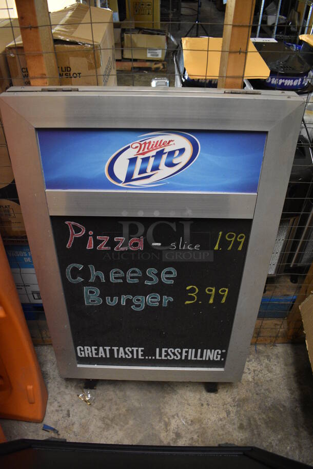 2 A Frame Sidewalk Signs. 24x3x48, 24x3x41. 2 Times Your Bid! (basement) - Image 3 of 3