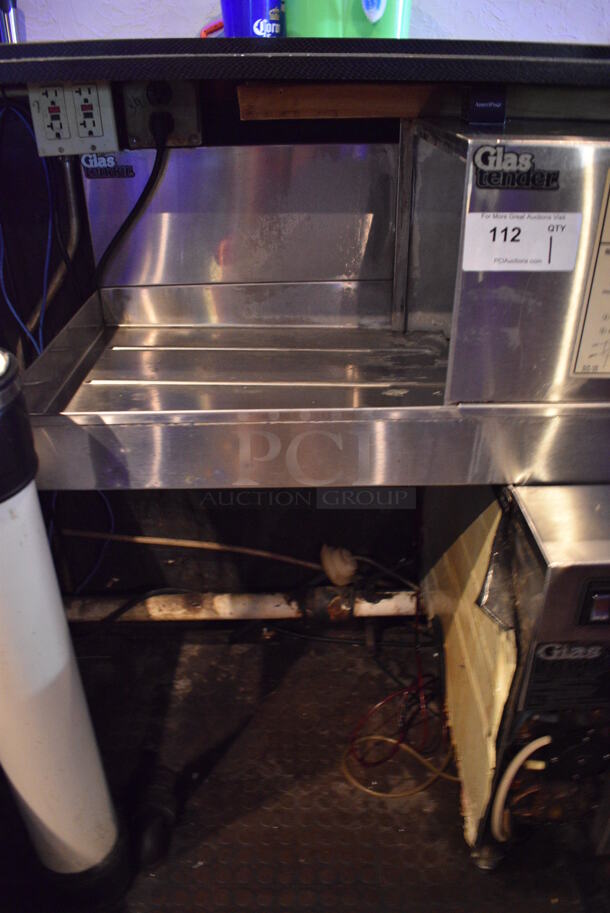 Glastender Model GT-18 / GT-18+2 Stainless Steel Commercial Glass Washer. 115 Volts, 1 Phase. BUYER MUST REMOVE. 60x25.5x38. (bar) - Image 3 of 10