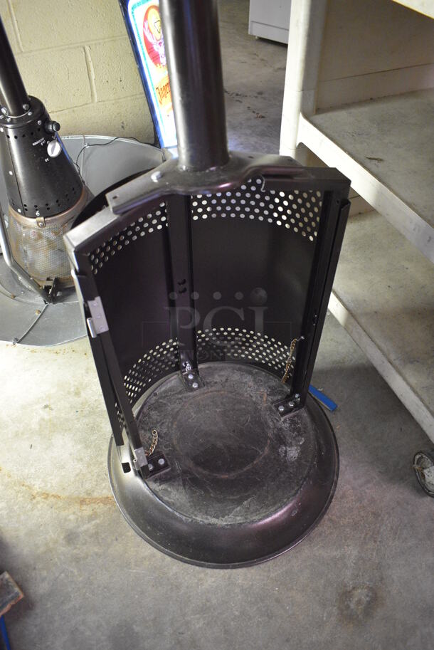 Metal Patio Heater. In 2 Pieces. 34x34x43, 23x23x49. (basement) - Image 3 of 3