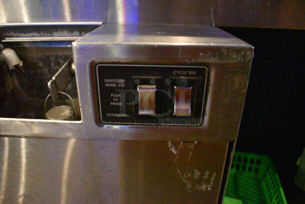 Glastender Model GT-18 / GT-18+2 Stainless Steel Commercial Glass Washer. 115 Volts, 1 Phase. BUYER MUST REMOVE. 60x25.5x38. (bar) - Image 9 of 10