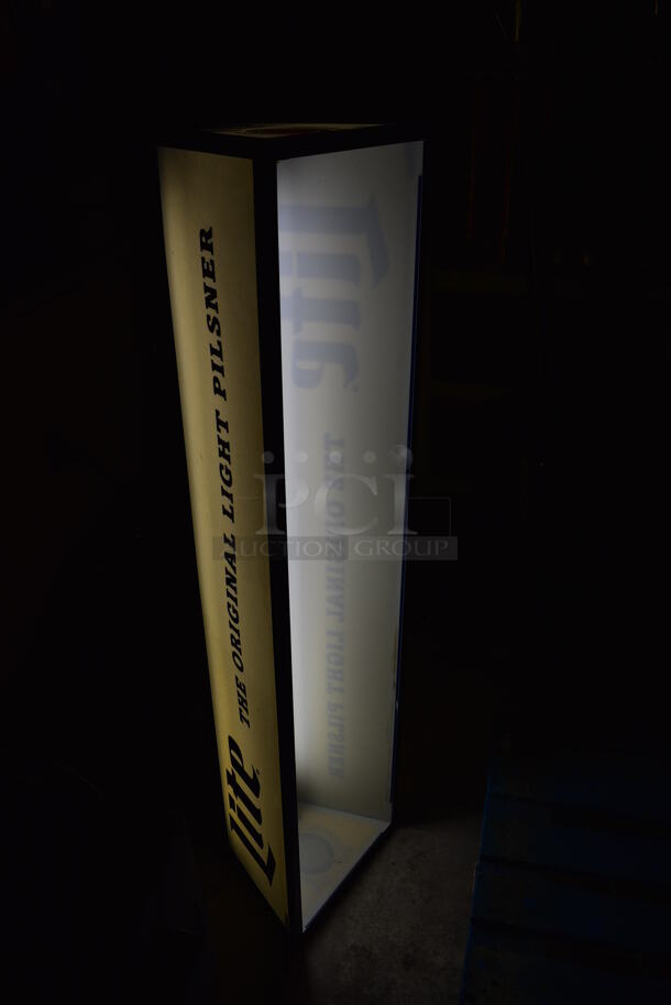 Lite Ceiling Mount Light Fixture. 51x13x10. Tested and Working! (basement) - Image 3 of 4