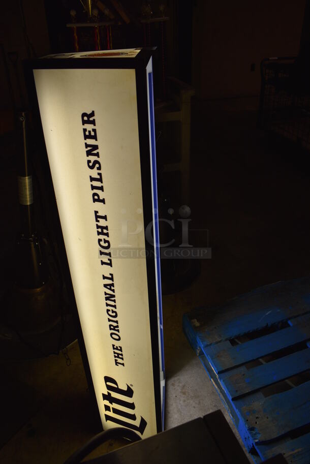 Lite Ceiling Mount Light Fixture. 51x13x10. Tested and Working! (basement) - Image 4 of 4