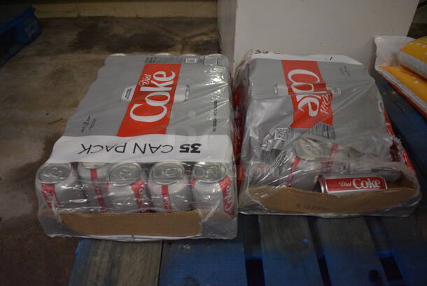 PALLET LOT of Various Items Including 2 Packs of Diet Coke and 3 Bags of Ice Melt BUYER MUST REMOVE. (basement) - Image 2 of 5