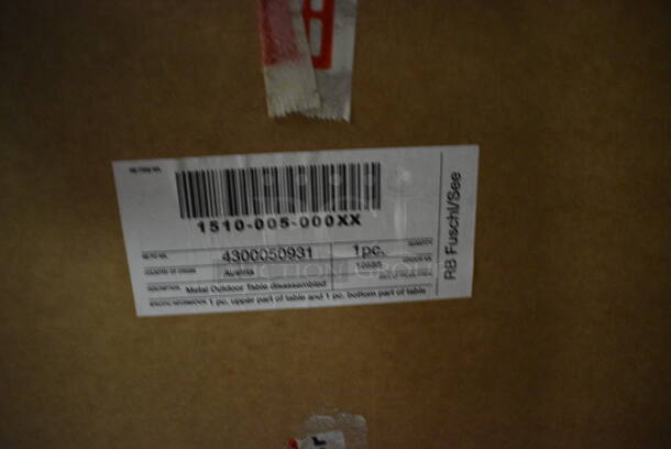 PALLET LOT of 3 BRAND NEW IN BOX! Red Bull Tables. BUYER MUST REMOVE. (basement) - Image 3 of 3