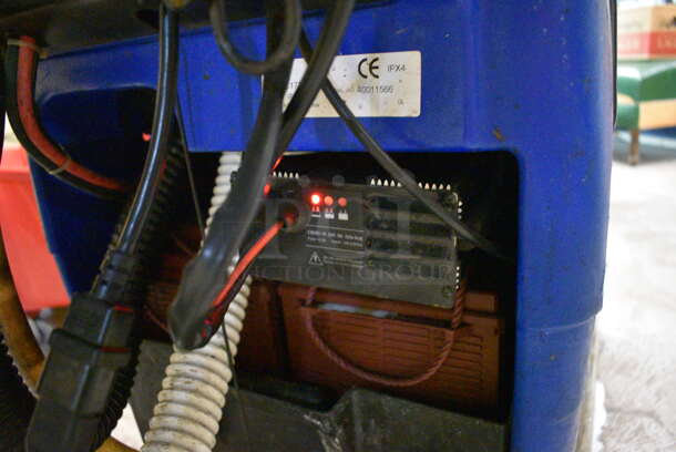 Windsor Model SCC172 Metal Commercial Floor Cleaning Machine w/ 10 Cleaning Pads and 2 New Blades. BUYER MUST REMOVE. 30x40x39. Tested and Working! (basement) - Image 5 of 12