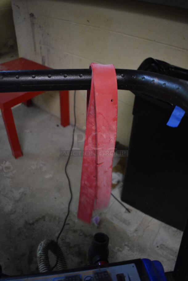 Windsor Model SCC172 Metal Commercial Floor Cleaning Machine w/ 10 Cleaning Pads and 2 New Blades. BUYER MUST REMOVE. 30x40x39. Tested and Working! (basement) - Image 11 of 12