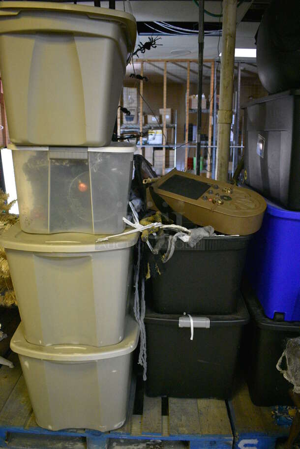 ALL ONE MONEY! Four Pallet Lot of Various Decorations. BUYER MUST REMOVE. (basement) - Image 4 of 7