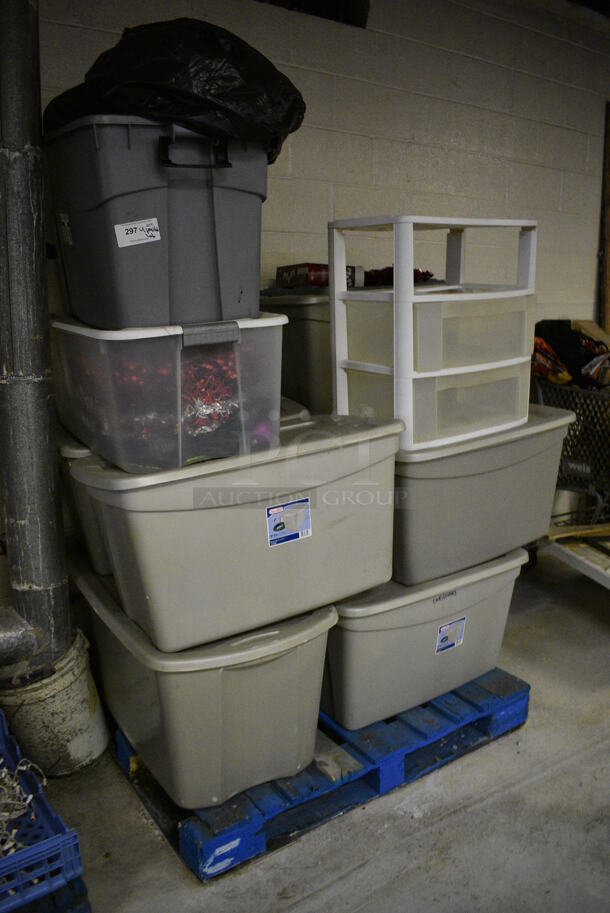 ALL ONE MONEY! Four Pallet Lot of Various Decorations. BUYER MUST REMOVE. (basement) - Image 6 of 7