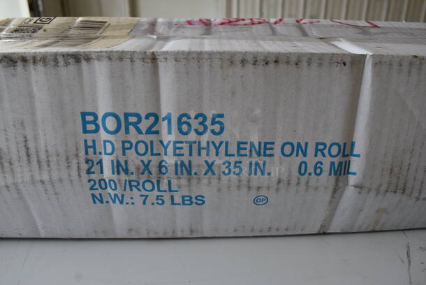 BRAND NEW IN BOX! BOR21635 HD Polyethylene Roll