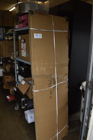 BRAND NEW IN BOX! 2 Regency 460EB2472 Black Finish Wire Shelves. 72x24x1.5
