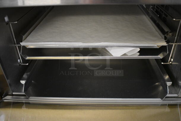 BRAND NEW IN BOX! Wisco 616A Stainless Steel Commercial Countertop Electric Powered Oven. 115 Volts, 1 Phase. 22.5x16x9. Tested and Working! - Image 4 of 6
