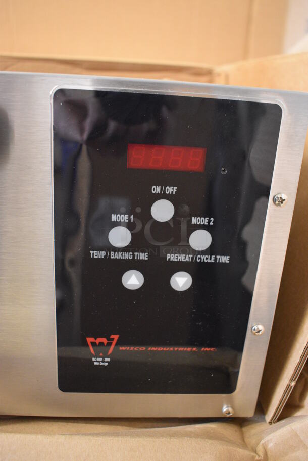 BRAND NEW IN BOX! Wisco 616A Stainless Steel Commercial Countertop Electric Powered Oven. 115 Volts, 1 Phase. 22.5x16x9. Tested and Working! - Image 5 of 6