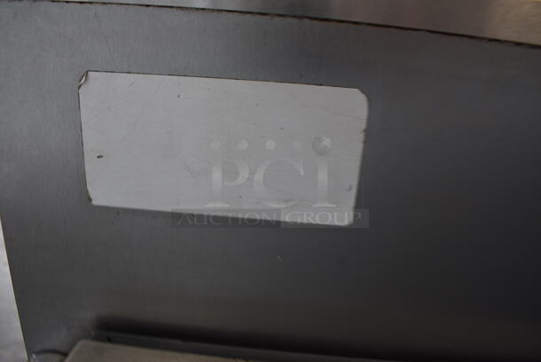 Alto Shaam Stainless Steel Commercial Single Door Undercounter Pass Through Warming Holding Cabinet on Commercial Casters. 25.5x27.5x34. Tested and Working! - Image 7 of 7