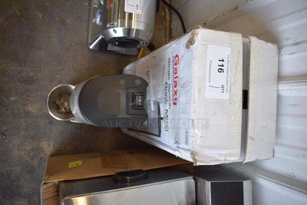 BRAND NEW SCRATCH AND DENT! Galaxy Model 177SDM400 Metal Commercial Countertop Drink Mixer w/ Mixing Cup. 120 Volts, 1 Phase. 6x8x20. Tested and Working! - Image 2 of 8