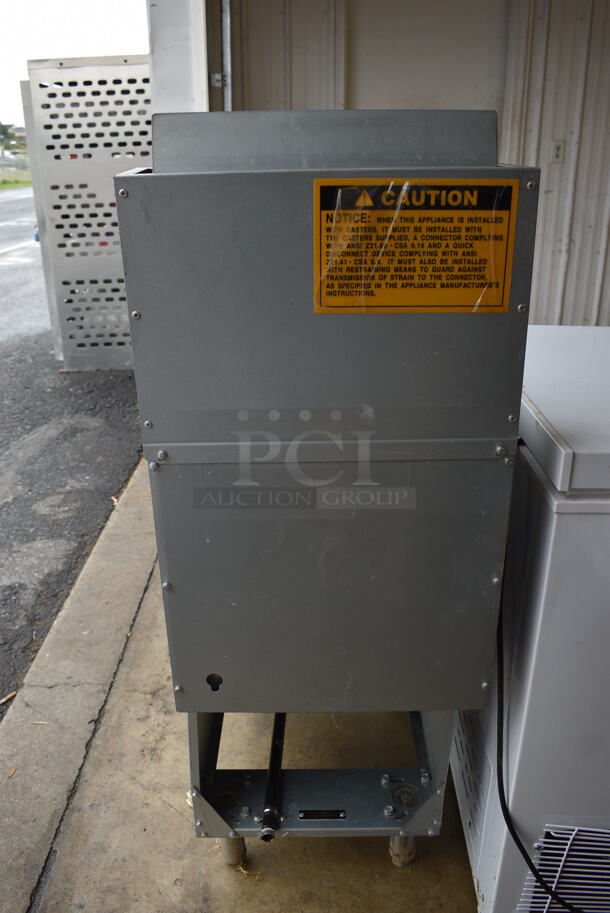 2021 Avantco FF400-P Stainless Steel Commercial Propane Gas Powered Deep Fat Fryer w/ Metal Fry Basket. 15.5x30x47 - Image 5 of 9