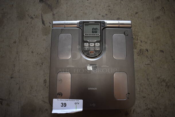 Omron Body Fat BMI Scale. 12x13x2